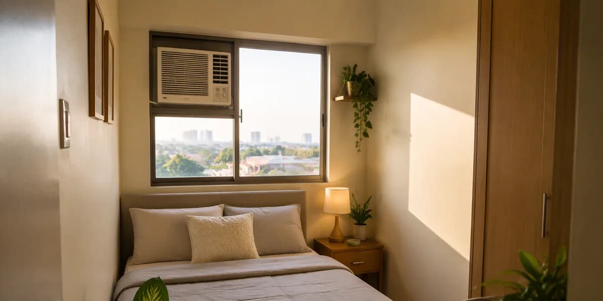 Condo bedroom aircon