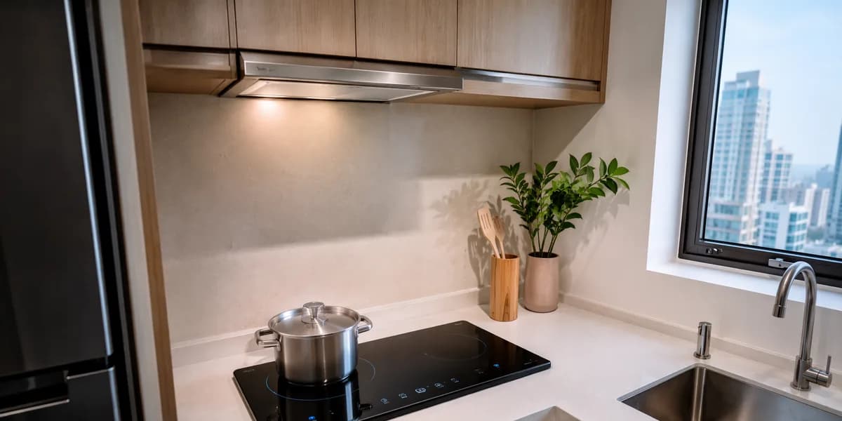 Condo induction cooker